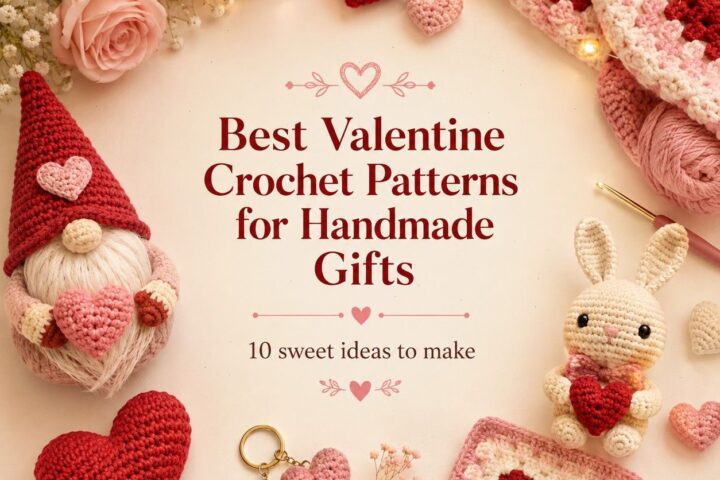 10 Best Valentine Crochet Patterns for Handmade Gifts