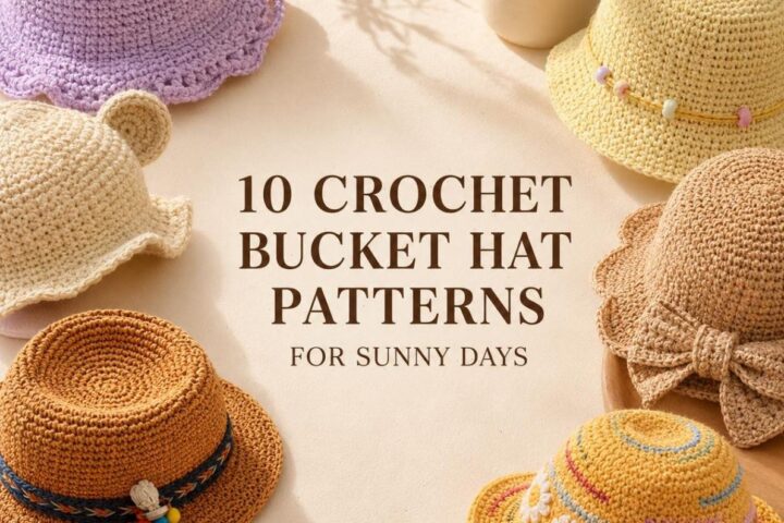 10 Crochet Bucket Hat Patterns for Sunny Days