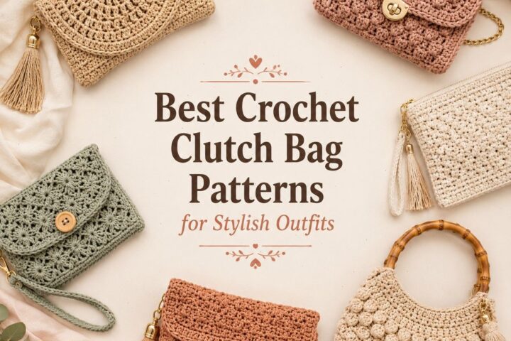 10 Crochet Clutch Bag Patterns for Stylish Outfits
