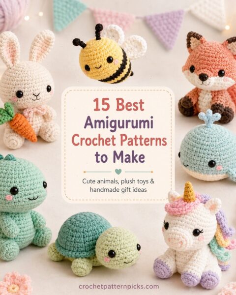 15 Best Amigurumi Crochet Patterns to Make