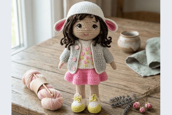 Amigurumi-Lamb-Hat-Doll-Crochet-Pattern-Graphics-154464737-580x386