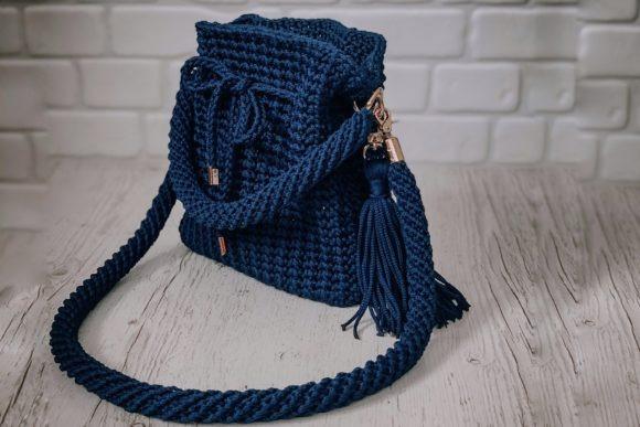 Crochet Crossbody Bag Pouch — crochet crossbody bag patterns Crochet crossbody bag with drawstring closure and braided strap — crochet crossbody bag patterns