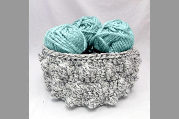 Bobble Basket Crochet Pattern — crochet basket patterns crochet basket patterns