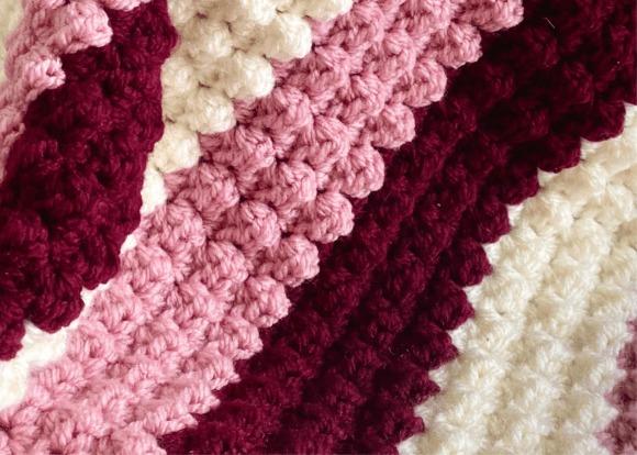 Cozy Crochet Blanket Patterns Cozy crochet blanket patterns in pink and cream colors