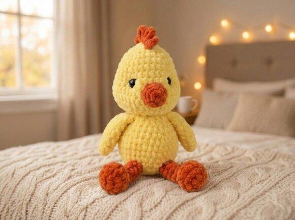 Buttercup Chick Amigurumi — crochet Easter patterns Crochet Buttercup Chick amigurumi in yellow and orange — crochet Easter patterns
