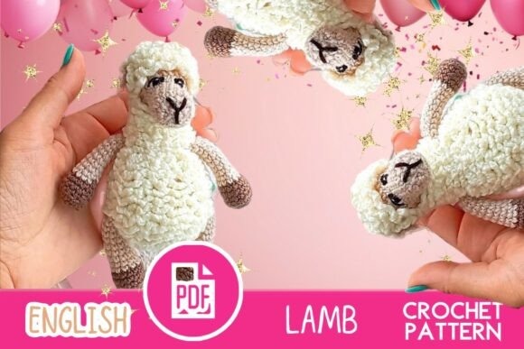Crochet Lamb Amigurumi Pattern — amigurumi crochet patterns Amigurumi crochet lamb pattern with textured fleece — amigurumi crochet patterns