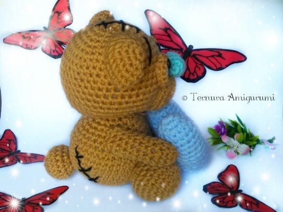 Valentine's Day Bear Crochet Pattern — Valentine crochet patterns Valentine crochet patterns bear amigurumi gift