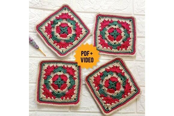 Easy Crochet Granny Square Pattern — Crochet Granny Square Blanket Patterns Crochet granny square blanket patterns featuring colorful motifs.