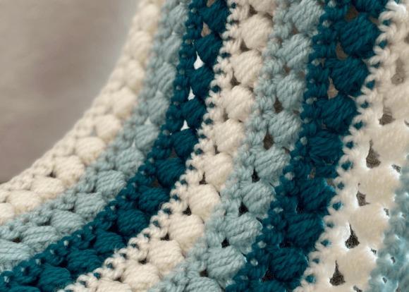 Textured Crochet Blanket — cozy crochet blanket patterns cozy crochet blanket patterns with textured stitches in blue and cream