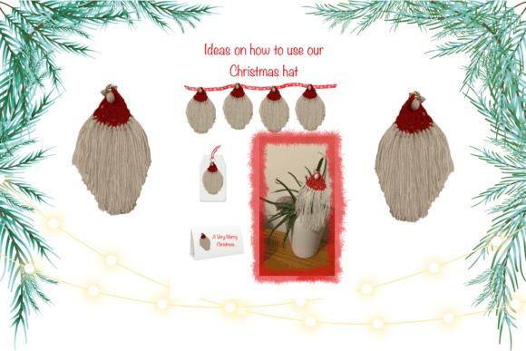 Father Christmas Crochet Ornament — Crochet Christmas Ornaments Patterns Crochet Father Christmas ornament pattern with hanging design and embellishments. — Crochet Christmas Ornaments Patterns