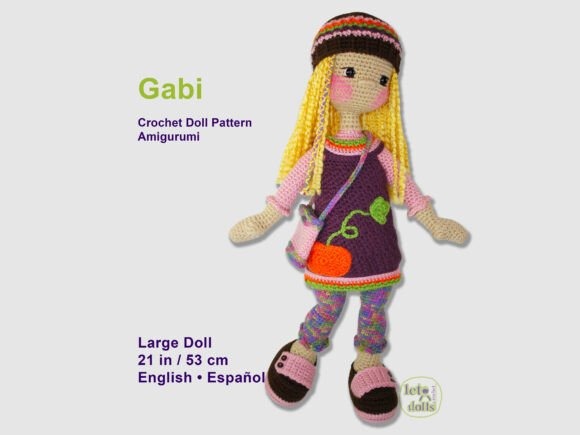 Gabi Crochet Doll Pattern — amigurumi crochet patterns Gabi Crochet Doll amigurumi crochet patterns