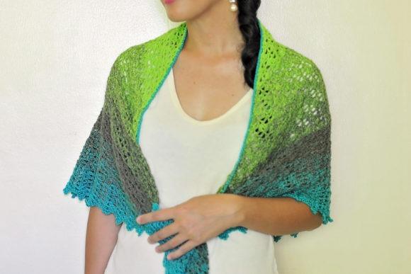 Gevin Grace Shawl — crochet shawl patterns crochet shawl patterns featuring a gradient design