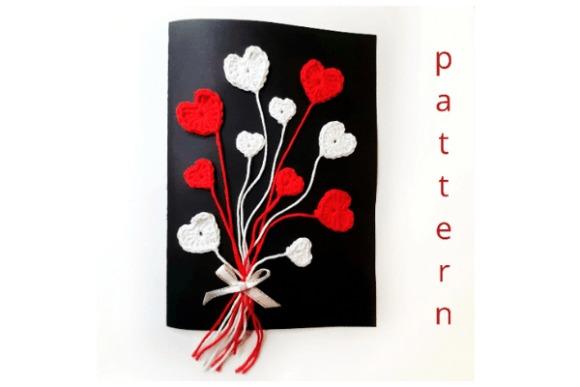 Valentine Card Crochet Pattern — Valentine crochet patterns Valentine crochet patterns for a heart card project