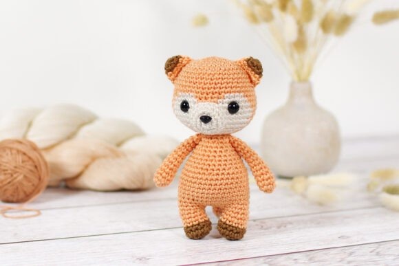 Little Fox Crochet Pattern — amigurumi crochet patterns Amigurumi crochet patterns featuring a small orange fox toy