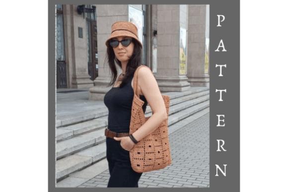 Raffia Mesh Bag Pattern — crochet tote bags patterns Crochet tote bag pattern featuring a raffia mesh design. — crochet tote bags patterns