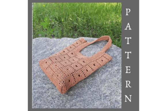 Mesh Bag Crochet Pattern — crochet tote bags patterns Crochet tote bag pattern featuring a raffia mesh design. — crochet tote bags patterns