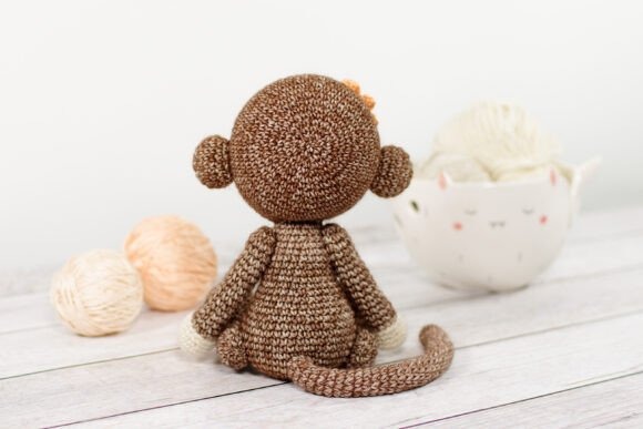 Monkey Amigurumi Crochet Pattern — amigurumi crochet patterns Jointed monkey amigurumi crochet pattern — amigurumi crochet patterns