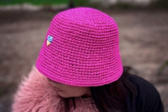 Pink Bucket Hat Crochet Pattern — crochet hat patterns for every season Pink bucket hat crochet pattern for summer — crochet hat patterns for every season