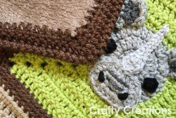 South African Safari Blanket — Crochet Granny Square Blanket Patterns Crochet Granny Square Blanket Patterns featuring animal designs