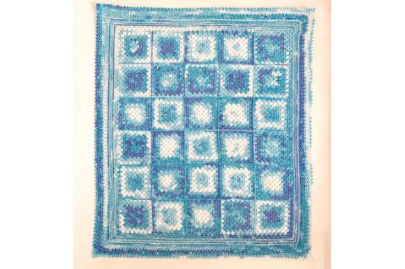 Granny Square Blanket — cozy crochet blanket patterns cozy crochet blanket patterns featuring granny square design in blue tones