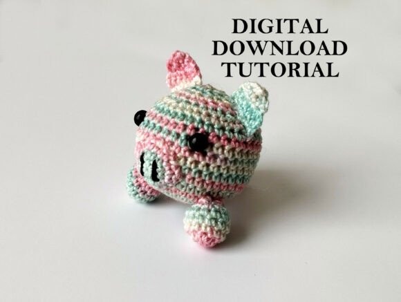 Mini Amigurumi Pig — mini amigurumi patterns Mini amigurumi pig in pastel colors with distinctive snout and ears. — mini amigurumi patterns