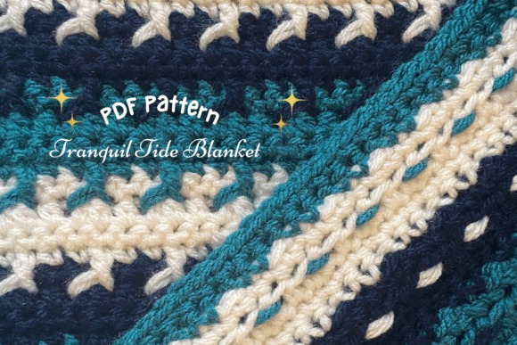Tranquil Tide Blanket Pattern — mosaic crochet blanket patterns mosaic crochet blanket patterns featuring Tranquil Tide design