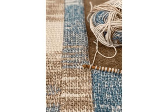 Tunisian Strips Crochet Blanket — cozy crochet blanket patterns cozy crochet blanket patterns