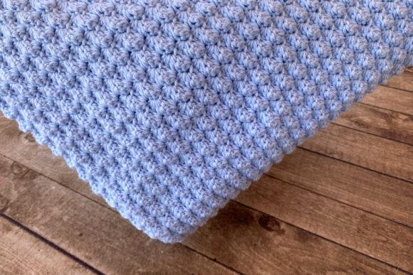 Twinkle Baby Blanket Crochet Pattern — cozy crochet blanket patterns cozy crochet blanket patterns in light blue yarn