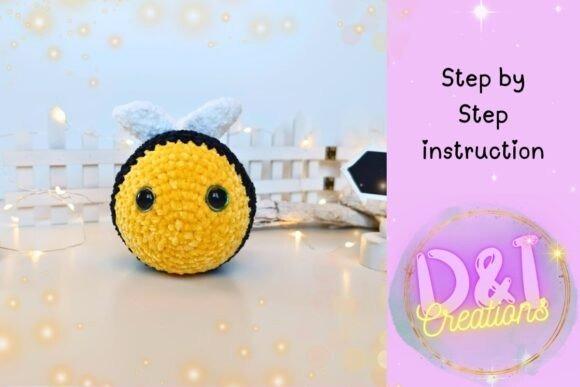 Bee Amigurumi Crochet Pattern — Cute Animal Amigurumi Patterns Cute Animal Amigurumi Patterns featuring a bee crochet design