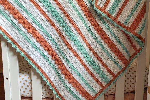 Candy Clouds Baby Blanket Pattern — Crochet Baby Blanket Patterns Crochet Baby Blanket Patterns featuring textured stitches in pastel colors.