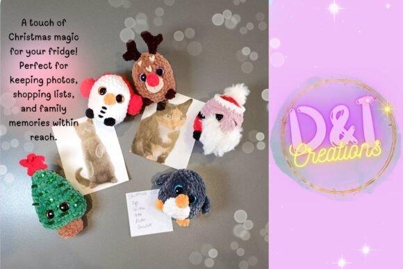 Christmas Magnetic Crochet Patterns — Christmas Crochet Patterns Christmas Crochet Patterns featuring magnetic amigurumi characters.