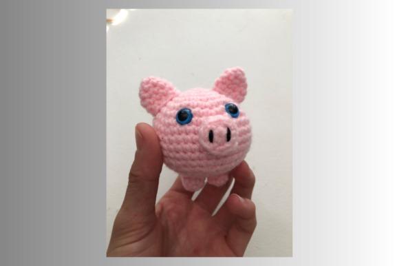 Chubby Pig Amigurumi — Cute Animal Amigurumi Patterns Cute Animal Amigurumi Patterns featuring a chubby pink pig