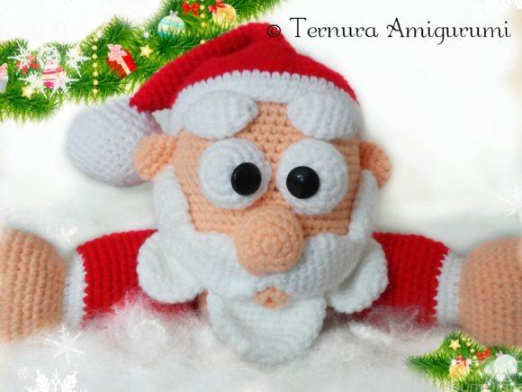 Crochet Santa Claus Pattern — Christmas Crochet Patterns Crochet Santa Claus pattern for festive decor — Christmas Crochet Patterns