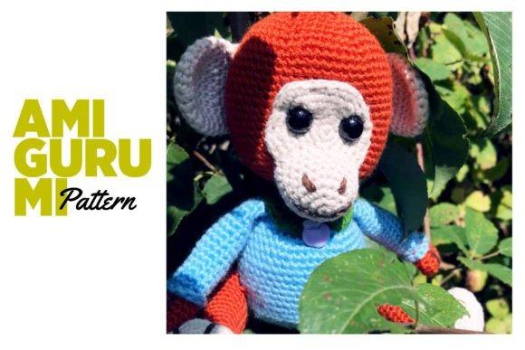 Cute Monkey Amigurumi Pattern — Cute Animal Amigurumi Patterns Cute Animal Amigurumi Patterns featuring a crocheted monkey