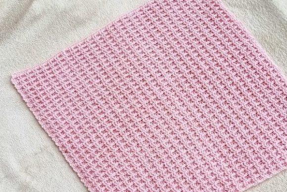 Double Waffle Crochet Baby Blanket — Crochet Baby Blanket Patterns Crochet Baby Blanket Patterns featuring a textured pink Double Waffle design