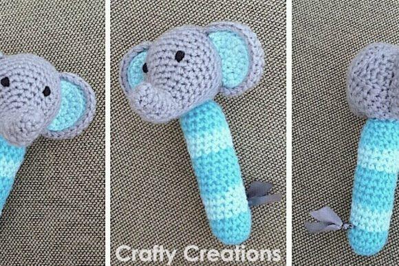 Elephant Rattle Amigurumi — Cute Animal Amigurumi Patterns Cute Animal Amigurumi Patterns: Elephant Rattle