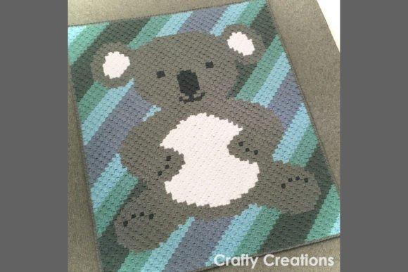 Koala Baby Blanket Crochet Pattern — Crochet Baby Blanket Patterns Crochet Baby Blanket Patterns featuring a koala design