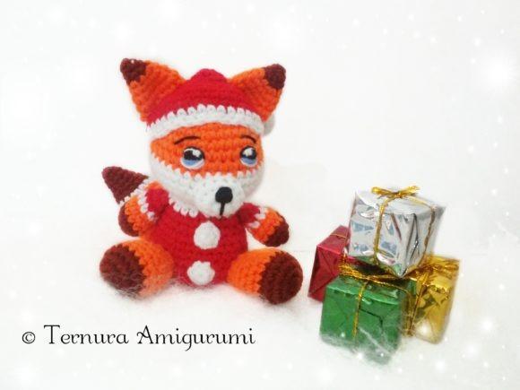 Rocco the Christmas Fox Crochet Pattern — Christmas Crochet Patterns Crochet pattern for Rocco, the Christmas Fox with gifts. — Christmas Crochet Patterns