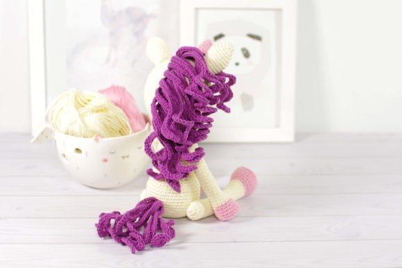 Unicorn Amigurumi Pattern — Cute Animal Amigurumi Patterns Cute Animal Amigurumi Patterns featuring a unicorn with movable limbs.