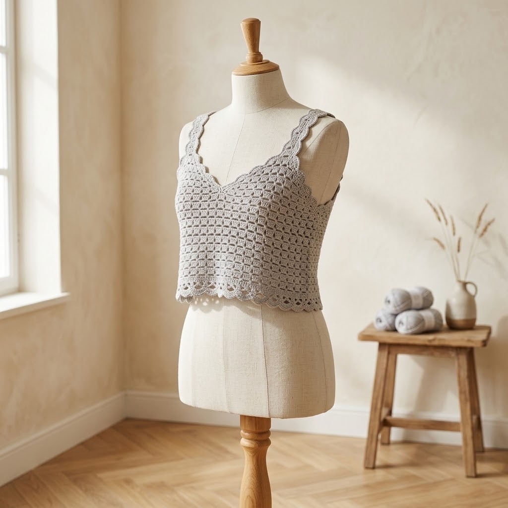 Light and Breezy Crop Top — crochet tops patterns Light and Breezy Crop Top crochet pattern for summer. — crochet tops patterns