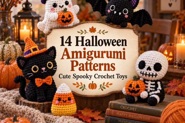 14 Halloween Amigurumi Patterns for Cute Spooky Toys