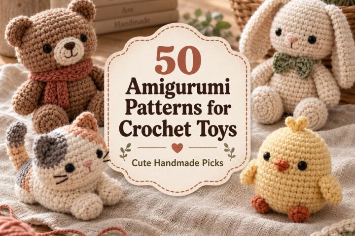 50 Amigurumi Patterns for Handmade Crochet Toys