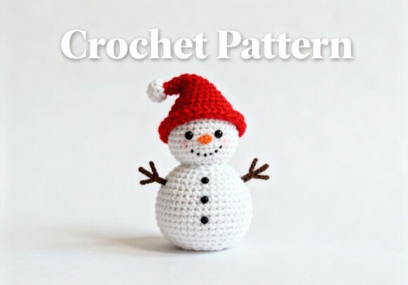 Amigurumi Snowman Pattern — amigurumi patterns Amigurumi snowman crochet pattern for winter and Christmas crafting — amigurumi patterns