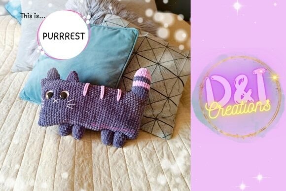 Cat Pillow Crochet Pattern — things to crochet for creative handmade Cat Pillow Crochet Pattern PDF for creative handmade projects — things to crochet for creative handmade