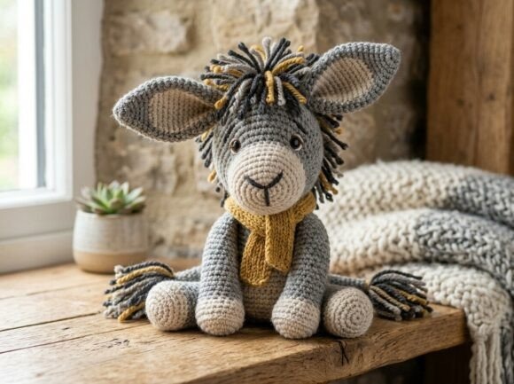 Cozy Crochet Donkey — crochet patterns Cozy Crochet Donkey plush toy — crochet patterns