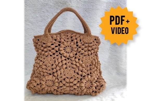 Ginanita Handbag Pattern — things to crochet for creative handmade Crochet Ginanita Handbag pattern for creative handmade projects — things to crochet for creative handmade
