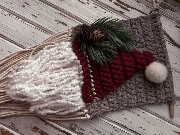 Crochet Gnome Wall Hanging — things to crochet for creative handmade