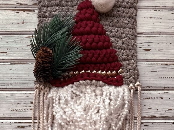 Crochet Gnome Wall Hanging — things to crochet for creative handmade