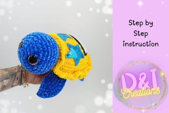 Emoji Turtle Crochet Pattern — amigurumi patterns Emoji Turtle crochet pattern amigurumi in playful colors. — amigurumi patterns