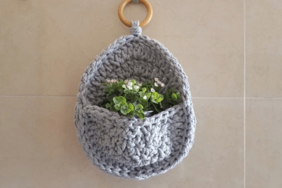 Hanging Planter Pocket Crochet — things to crochet for creative handmade Hanging Planter Pocket Crochet Pattern for creative handmade projects — things to crochet for creative handmade